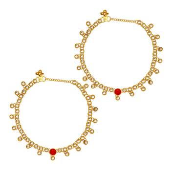 Red Anklets 1