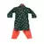 Green Printed Kurta with Salwar