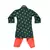 Green Printed Kurta with Salwar
