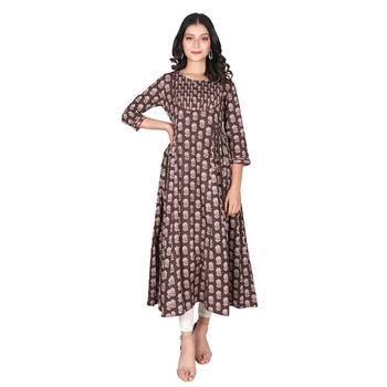 Women's Kashish Cotton Flared Kurti 1