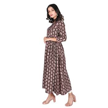 Women's Kashish Cotton Flared Kurti 4