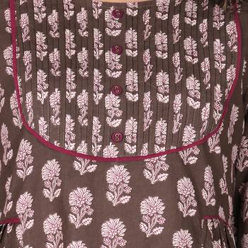 Women's Kashish Cotton Flared Kurti 5