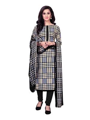Multicolor Printed Crepe Salwar 1
