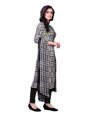 Multicolor Printed Crepe Salwar 2