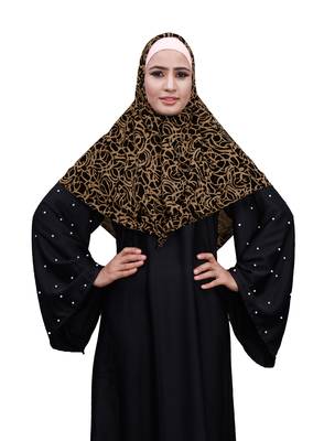 Justkartit Dust Color Casual Wear Women Chiffon Square Scarf Hijab 1