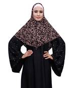 Justkartit Ivory Color Women Chiffon Square Scarf Hijab