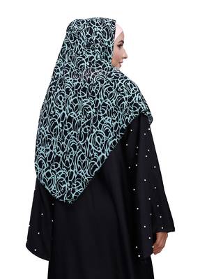 Justkartit Pista Color Daily Wear Women Chiffon Square Scarf Hijab 5