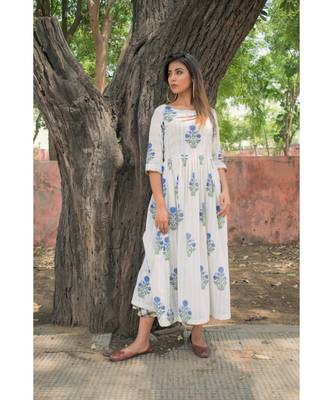 Block Chequered Dress 3