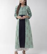Pink woven cotton kurtas-and-kurtis