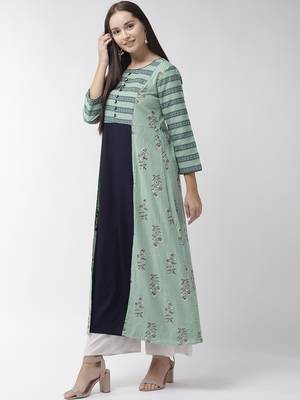 Pink woven cotton kurtas-and-kurtis 2