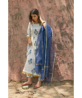 Block Chequered Suit Set 5