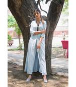 Powder Blue Multistyler Cape Set