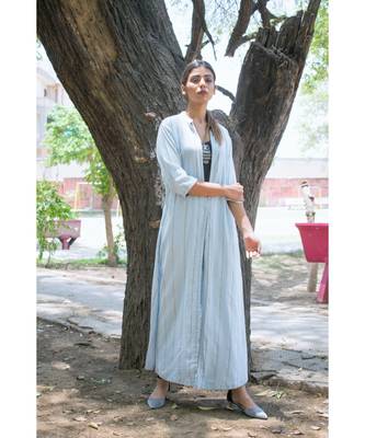 Powder Blue Multistyler Cape Set 2