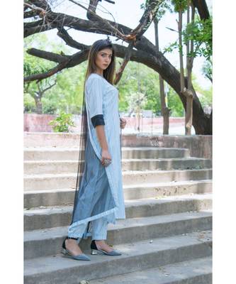 Powder Blue Suit Set 1
