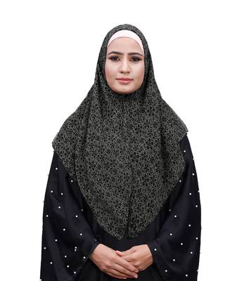 Justkartit Printed Chiffon Square Scarf Hijab Dupatta For Women 1