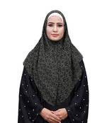 Justkartit Printed Chiffon Square Scarf Hijab Dupatta For Women