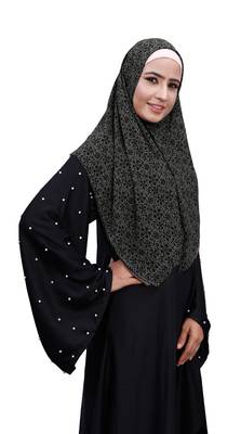 Justkartit Printed Chiffon Square Scarf Hijab Dupatta For Women 3