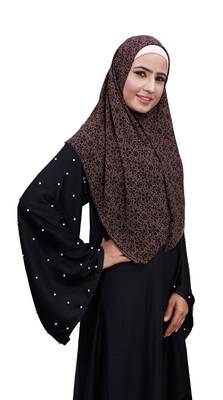 Justkartit Soft Chiffon Printed Square Scarf Hijab Dupatta For Women  3