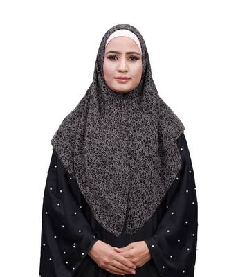 Justkartit Soft Chiffon Printed Square Scarf Hijab Dupatta For Women 1