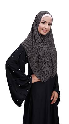 Justkartit Soft Chiffon Printed Square Scarf Hijab Dupatta For Women 3