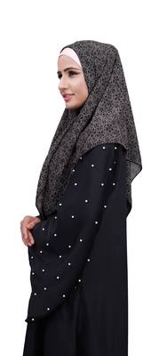 Justkartit Soft Chiffon Printed Square Scarf Hijab Dupatta For Women 4