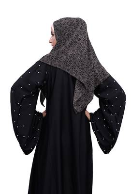 Justkartit Soft Chiffon Printed Square Scarf Hijab Dupatta For Women 5