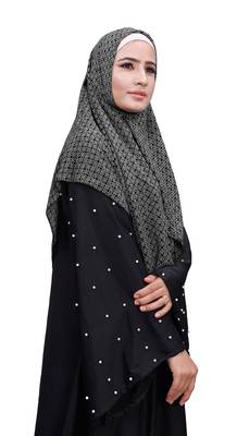 Justkartit Casual Wear Women Chiffon Square Scarf Hijab 3