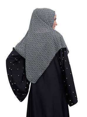 Justkartit Casual Wear Women Chiffon Square Scarf Hijab 5