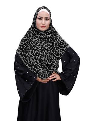 Justkartit Occasional Wear Chiffon Square Scarf Hijab For Women 1