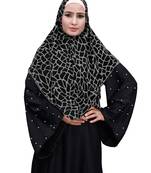 Justkartit Occasional Wear Chiffon Square Scarf Hijab For Women