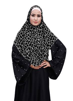 Justkartit Women'S Daily Wear Chiffon Square Scarf Hijab 1