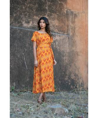 Flame Boxed Dress 4