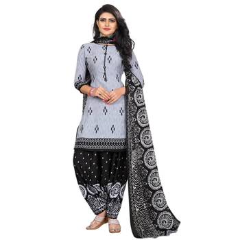 Green printed crepe salwar 1