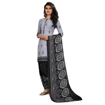 Green printed crepe salwar 4