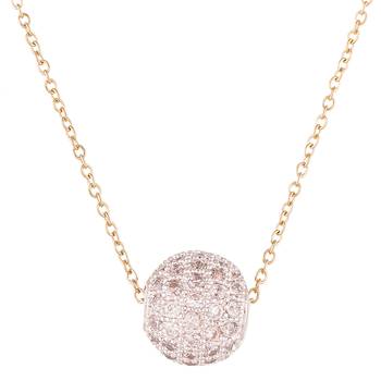 Silver diamond necklaces 3