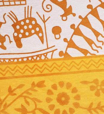 Kanha Bedsheet Rajasthani King Size Double Bedsheet With 2 Pillow Covers 4