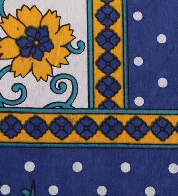 The Kanha 100% Cotton Rajasthani Print 200 Tc Double Bedsheet With 2 Pillow Covers, King Size 4