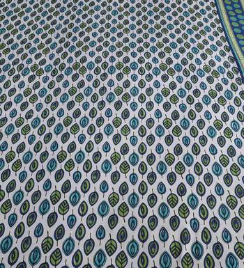 The Kanha 100% Cotton Rajasthani Print 200 Tc Double Bedsheet With 2 Pillow Covers, King Size 3