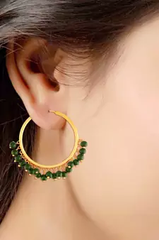 Pearl Chandbali Earring For Women