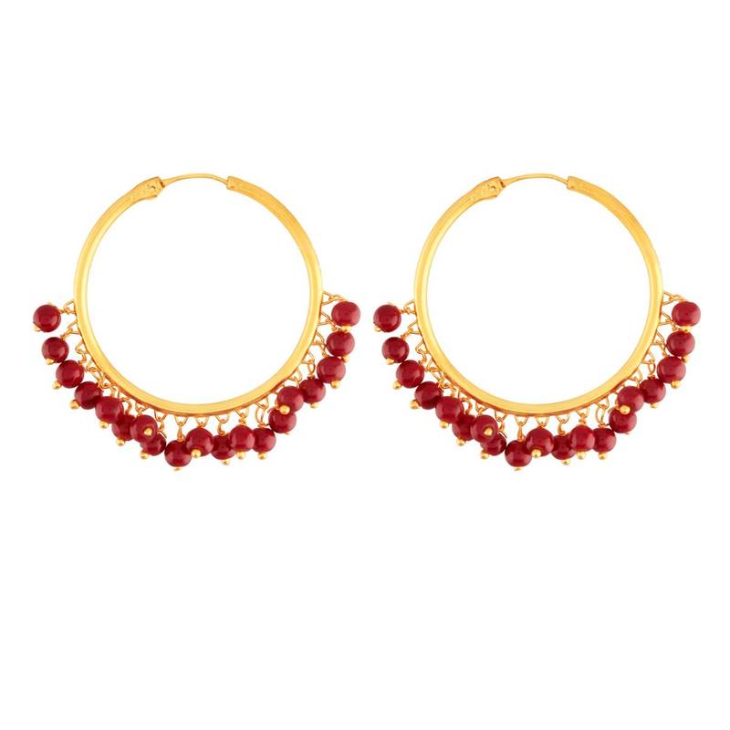 Pearl Chandbali Earring For Women