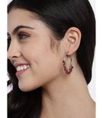 Silver Plated Pearl Chandbali Earring For Women