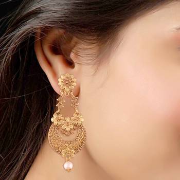 Traditional Chandelier Earrings For Women E2601Fl 2