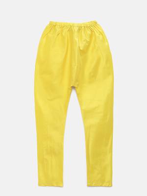 Yellow woven polyester boys-kurta-pyjama 3