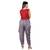 Women Grey Solid Rayon Long Dhoti