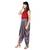 Women Grey Solid Rayon Long Dhoti
