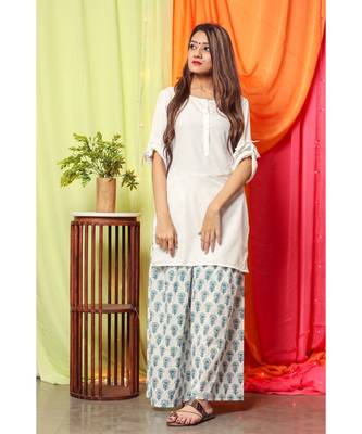 White Pearl Kurta Set 3