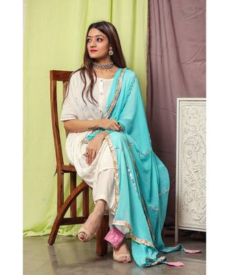 Silver Striped Suit Set 2