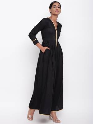 Black Gold Lace Dress 3