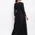 Black Gold Lace Dress