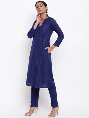Blue Angrakha-Pant 2